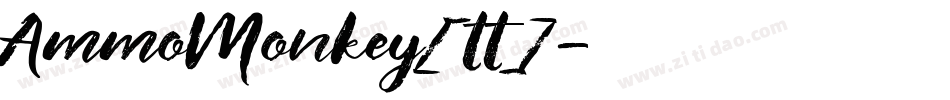 AmmoMonkey[tt]字体转换